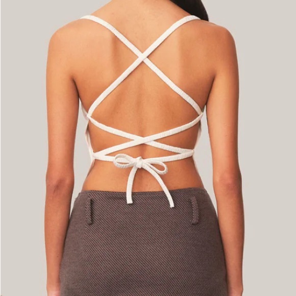 TAE PARK Scrunchie Apron Top - Picture 3 of 6